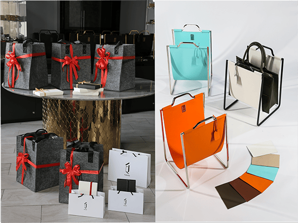 Подставки под сумки