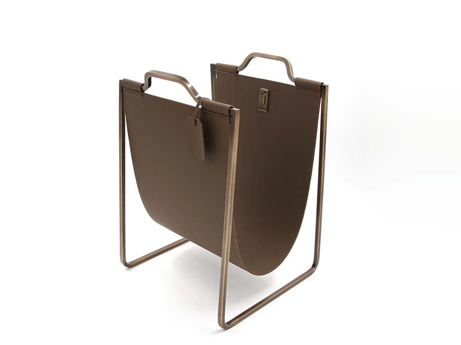 Подставка под сумки Furnitek FG-148 античная латунь