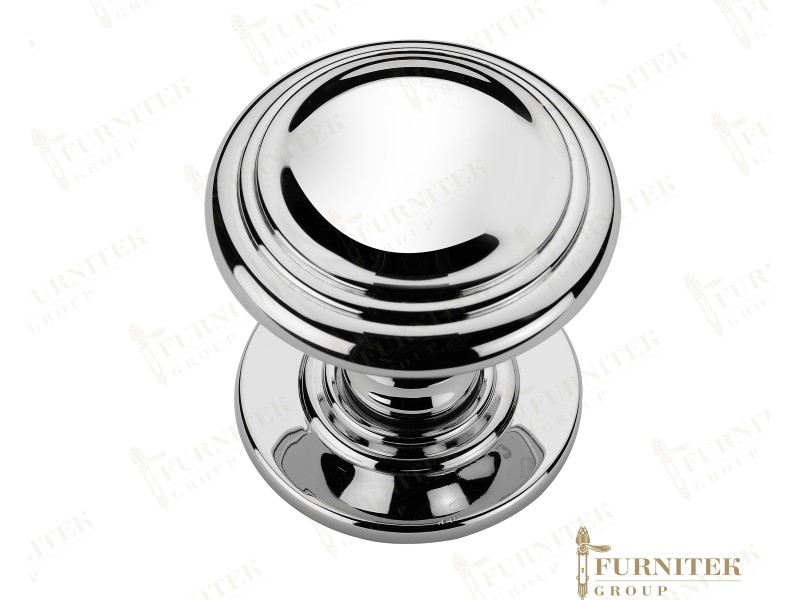 Ручка-кноб Frank Allart поворотная 7648B полированный хром