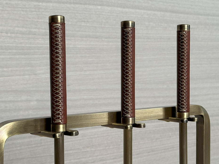 Каминный набор FURNITEK FG-05016 античная латунь