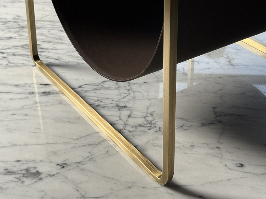 Подставка под сумки большая FG-12059БП античная латунь