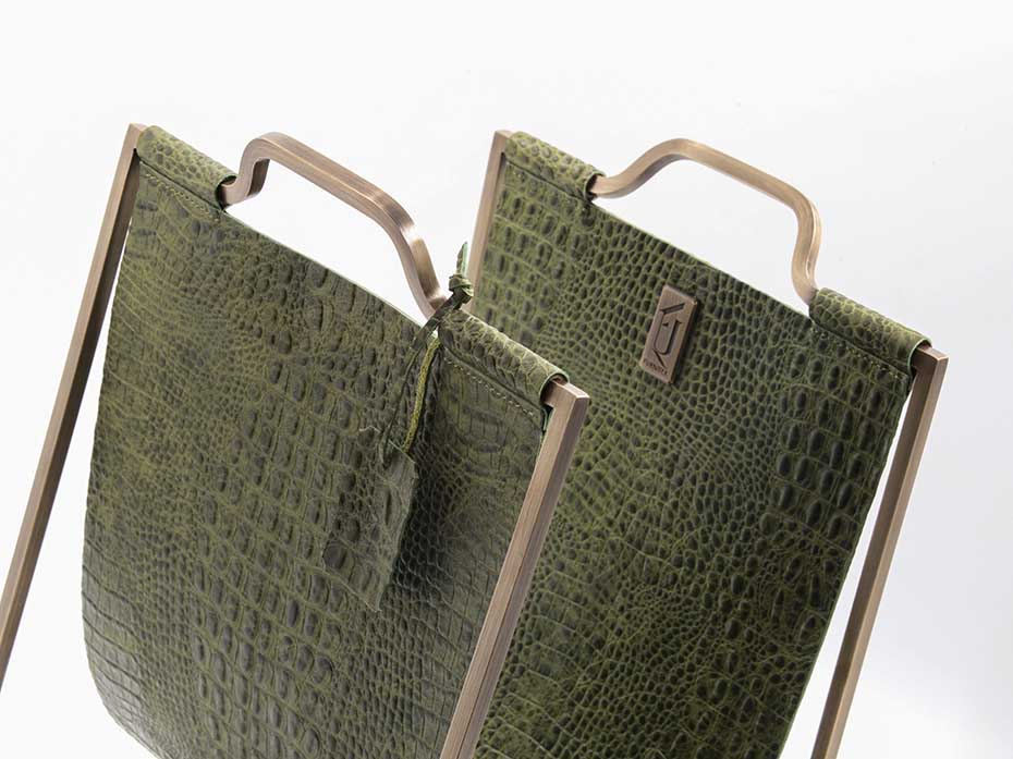 Подставка под сумки FG-174 античная латунь