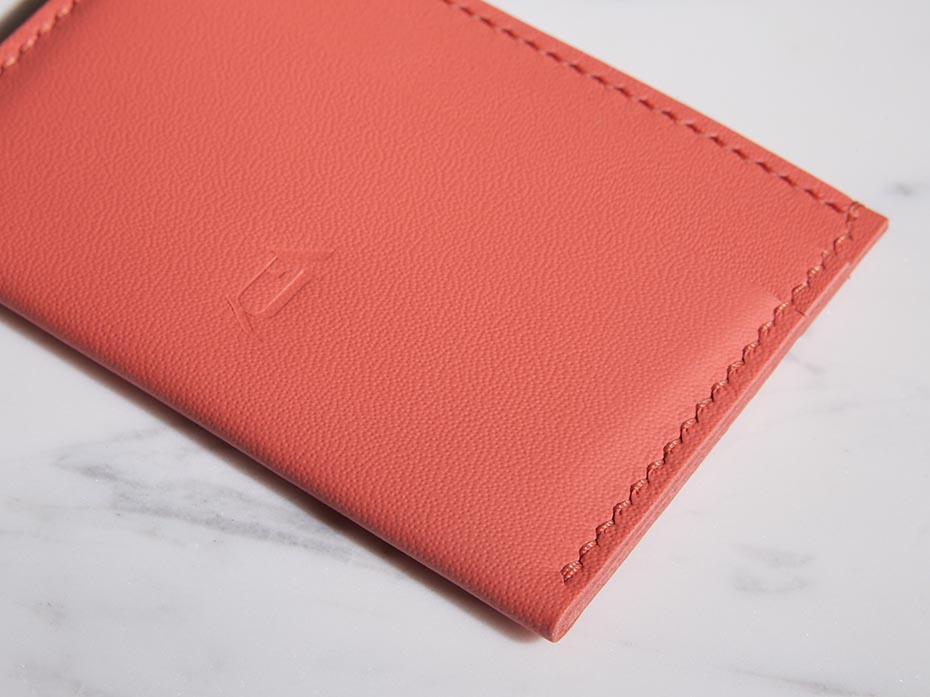 Картхолдер из натуральной кожи FURNITEK модель FG-041006 Elegans Vanity Flamingo, №15