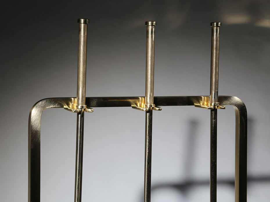 Каминный набор FURNITEK FG-05010 полированная латунь