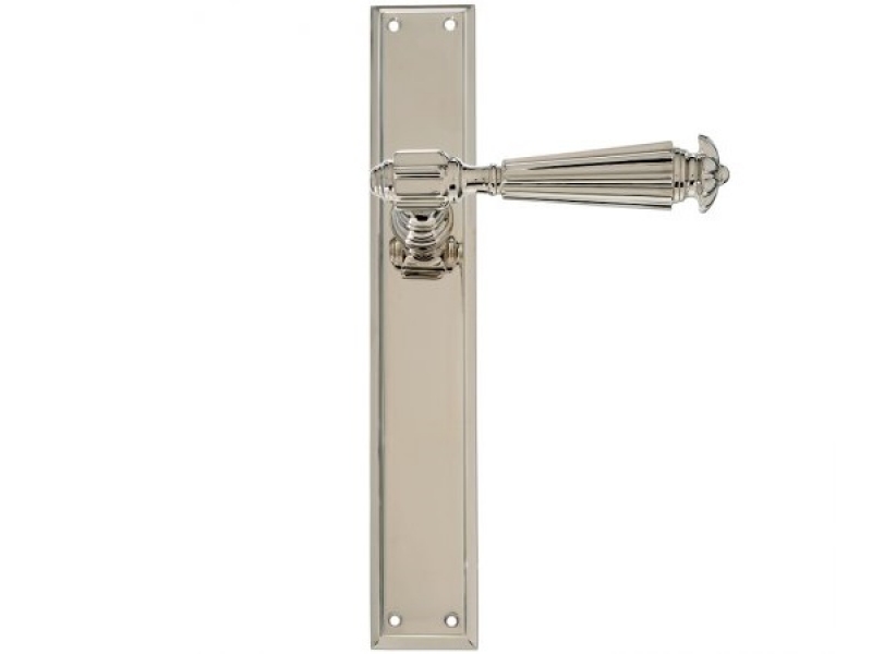 Дверная ручка на планке Enrico Cassina NIKY C07810 полированный никель