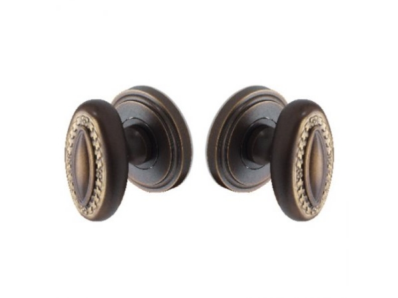 Дверная ручка-кноб Enrico Cassina ORTENSIA 485292 античная бронза