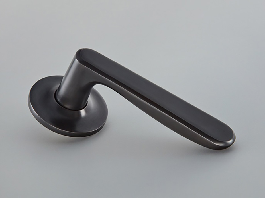 Дверная ручка на розетке Croft Velo 7240COV57A чёрный