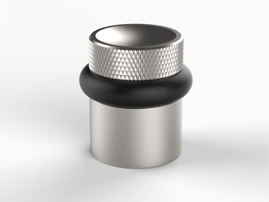 Ограничитель напольный Frank Allart FG-2132 матовый никель