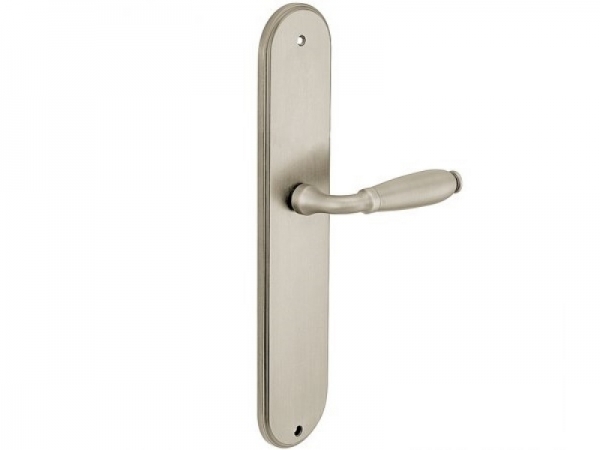 Дверная ручка на планке Enrico Cassina 8300EP матовый никель