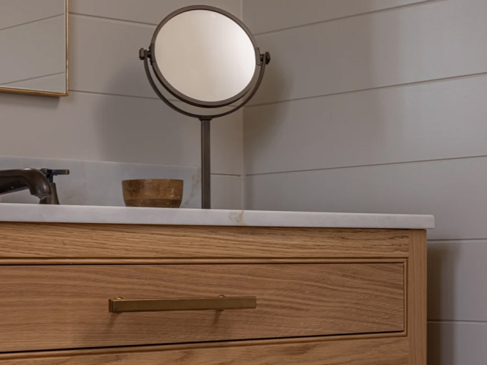 Мебельная ручка-скоба Armac Martin Rotunda 352 мм полированный хром