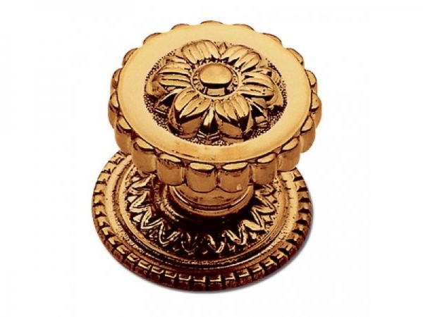 Дверная ручка-кноб Enrico Cassina C21301 золото 24к