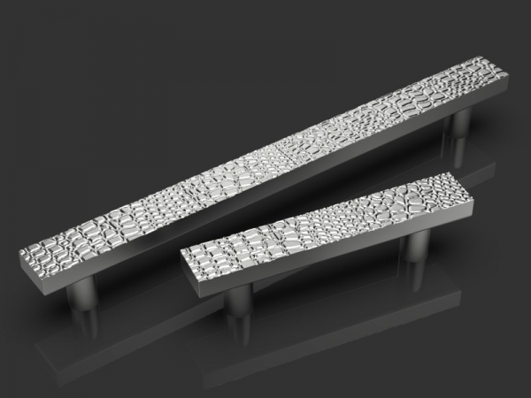 Мебельная ручка Oliver Knights Folcard CH II матовый никель