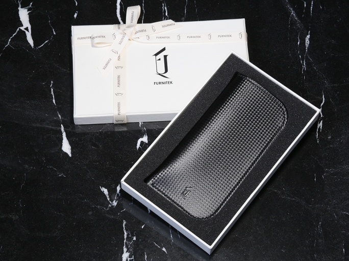 Футляр кожаный для очков FURNITEK FG-0102211 в подарочной коробке
