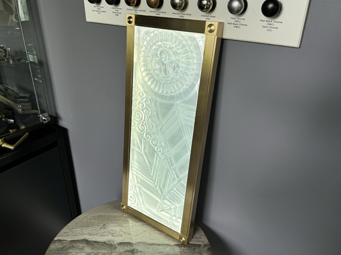 Светильник настенный FURNITEK FG-088 в латунной раме