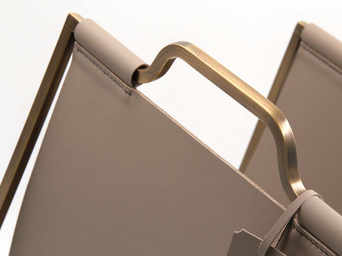 Подставка под сумки Furnitek FG-152 античная латунь