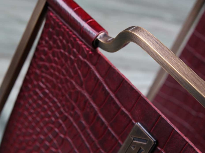 Подставка под сумки FG-157 античная латунь