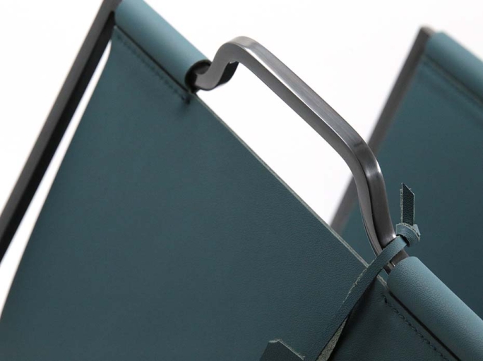 Подставка под сумки FG-158 чернёная латунь полировка