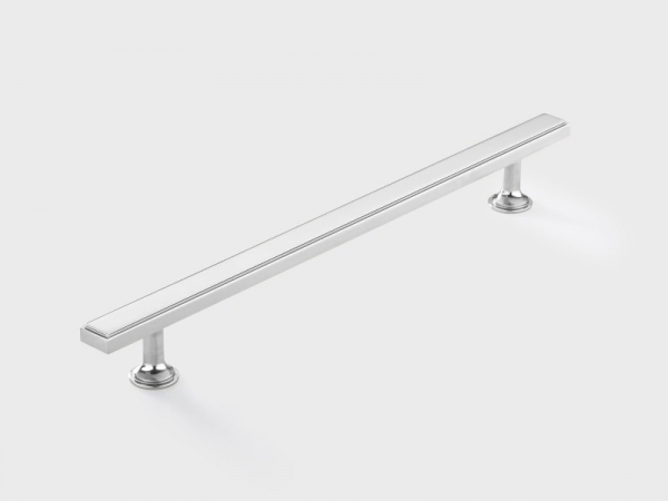 Мебельная ручка-скоба Armac Martin Rotunda хром полированный