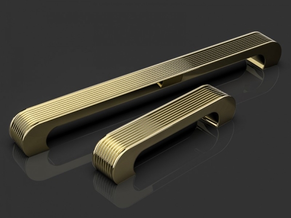 Мебельная ручка Oliver Knights Simon CH II полированная латунь