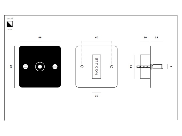 Выключатель тумблерный Buster & Punch одинарный UK-TO-CO-1G-ST-BR хром матовый 