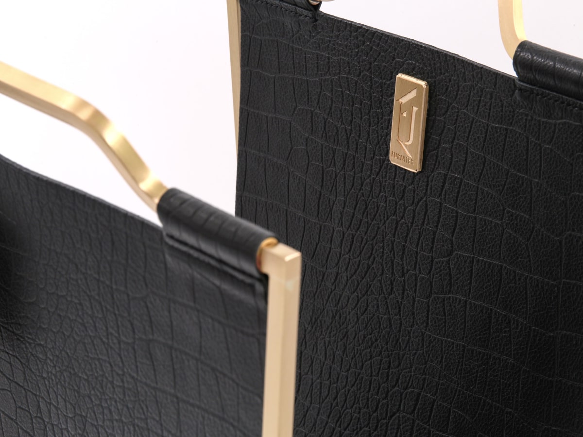 Подставка под сумки Furnitek FG-127 латунь