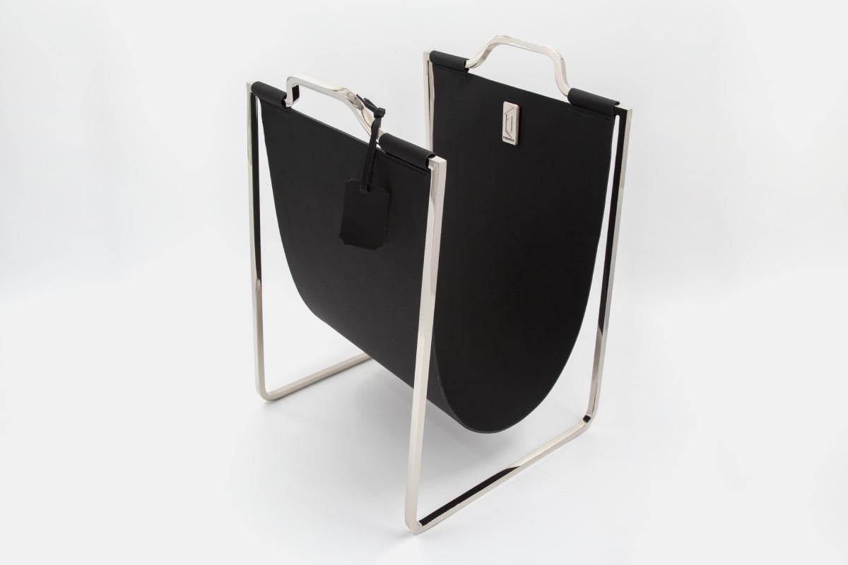 Подставка под сумки Furnitek FG-118 полированный никель