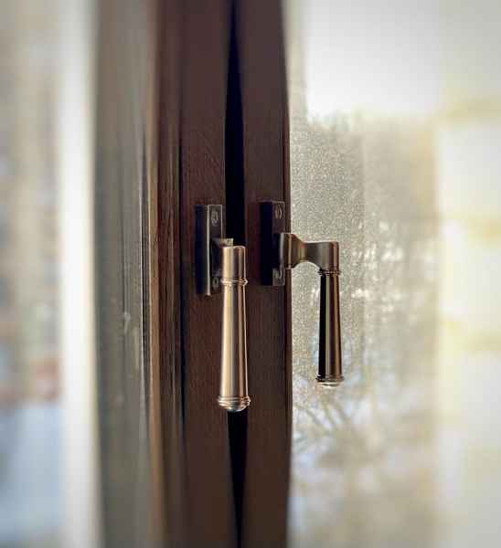 Оконные ручки Frank Allart античный никель